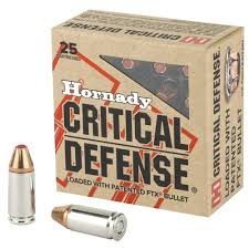 hornady critical defense 9mm 115gr